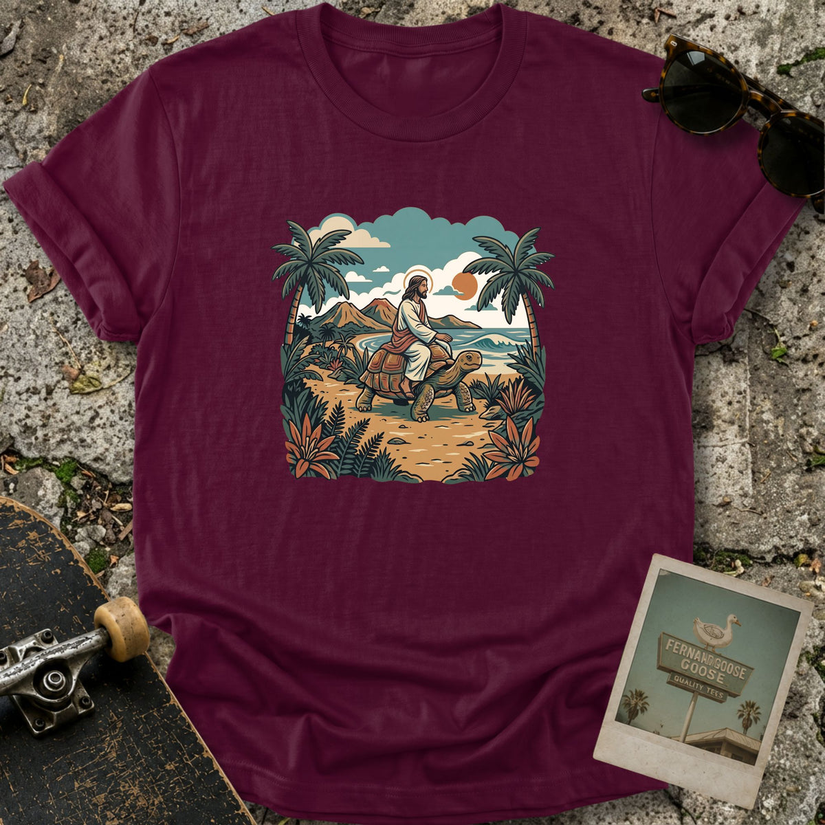 Galapagos Jesus T-Shirt