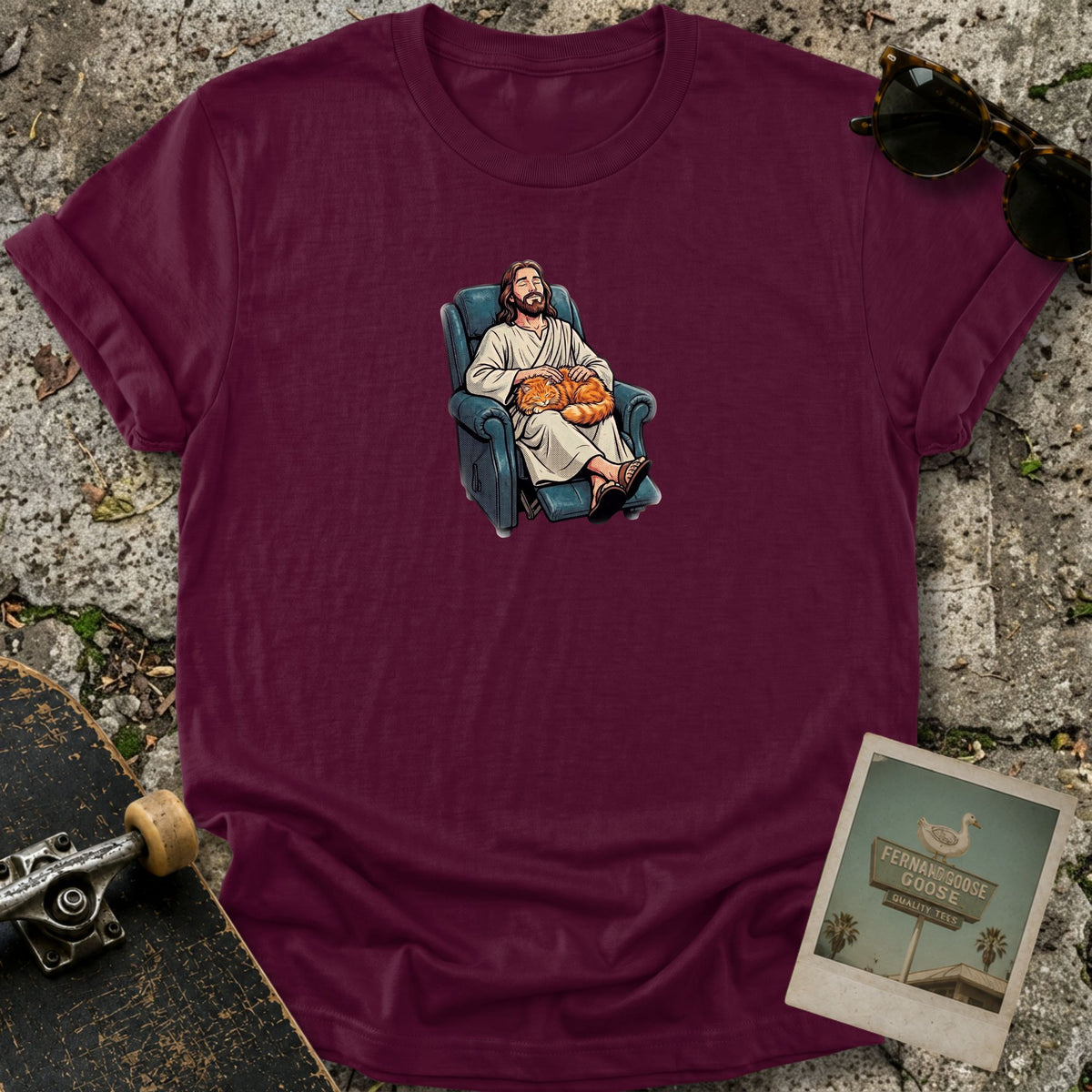 LazyBoy Cat T-Shirt
