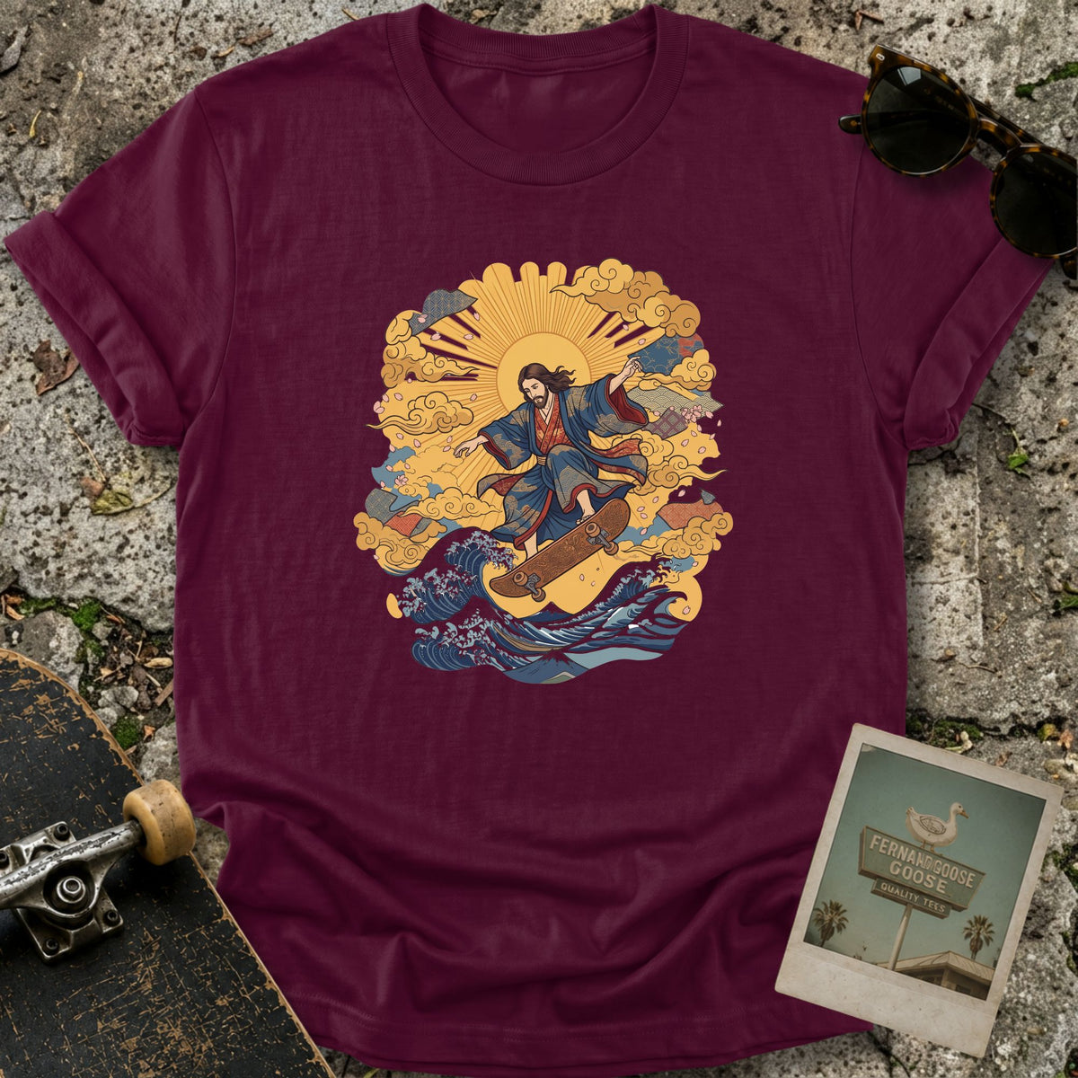 Ukiyo-e Jesus T-Shirt