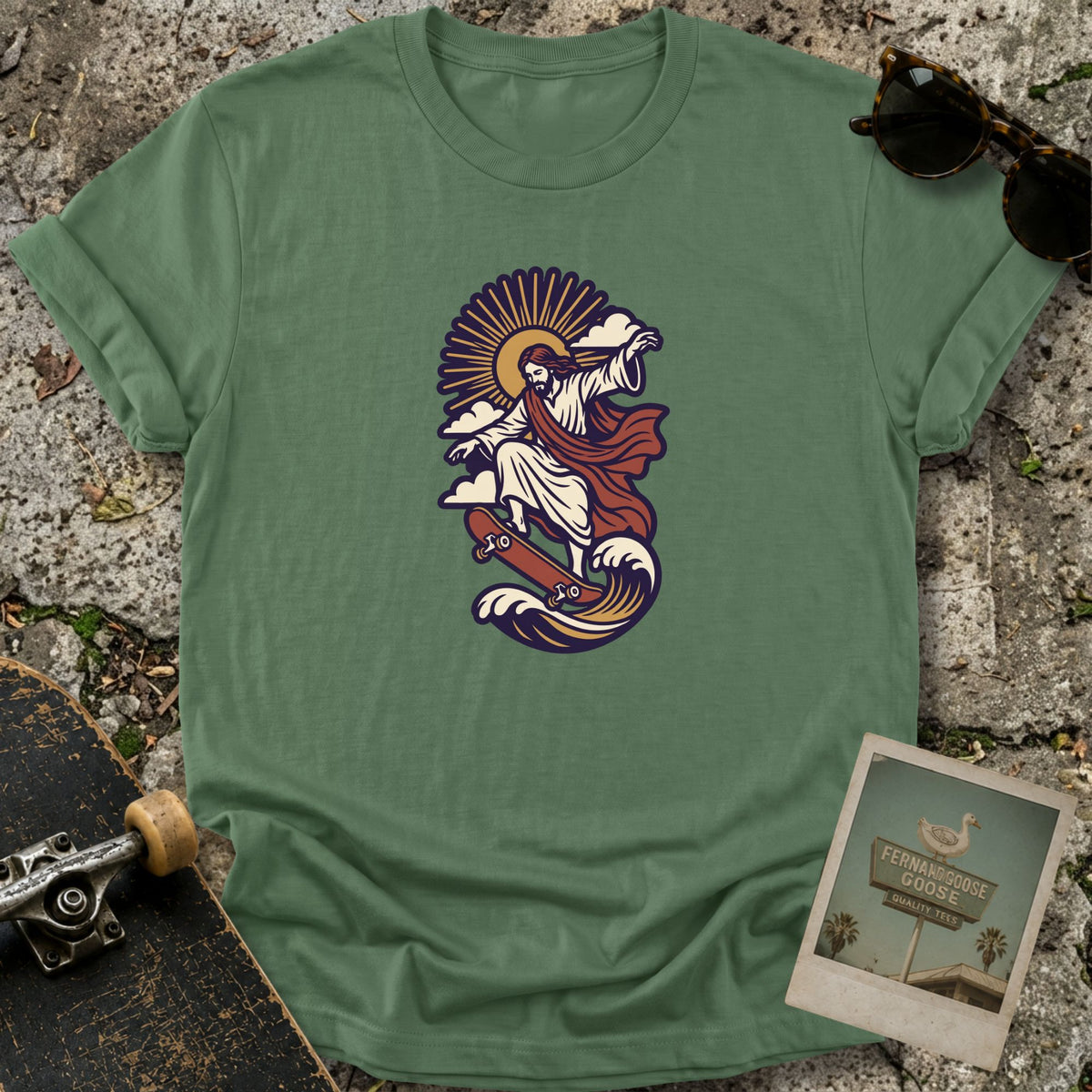 Skateboard Jesus T-Shirt