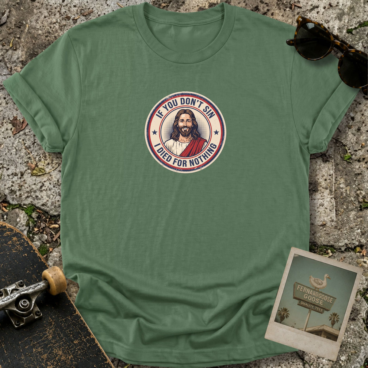 Jesus Says Sin T-Shirt