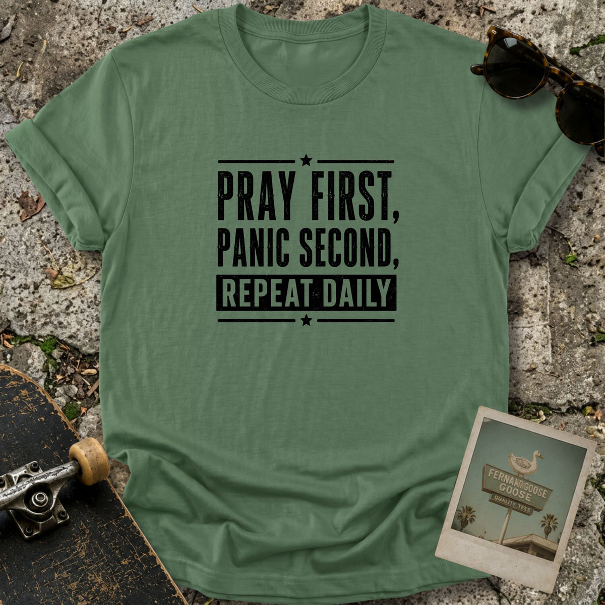 Pray First T-Shirt