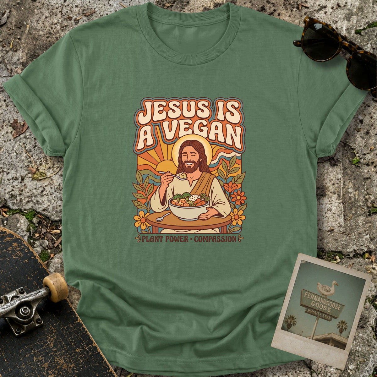 Jesus is a Vegan T-Shirt