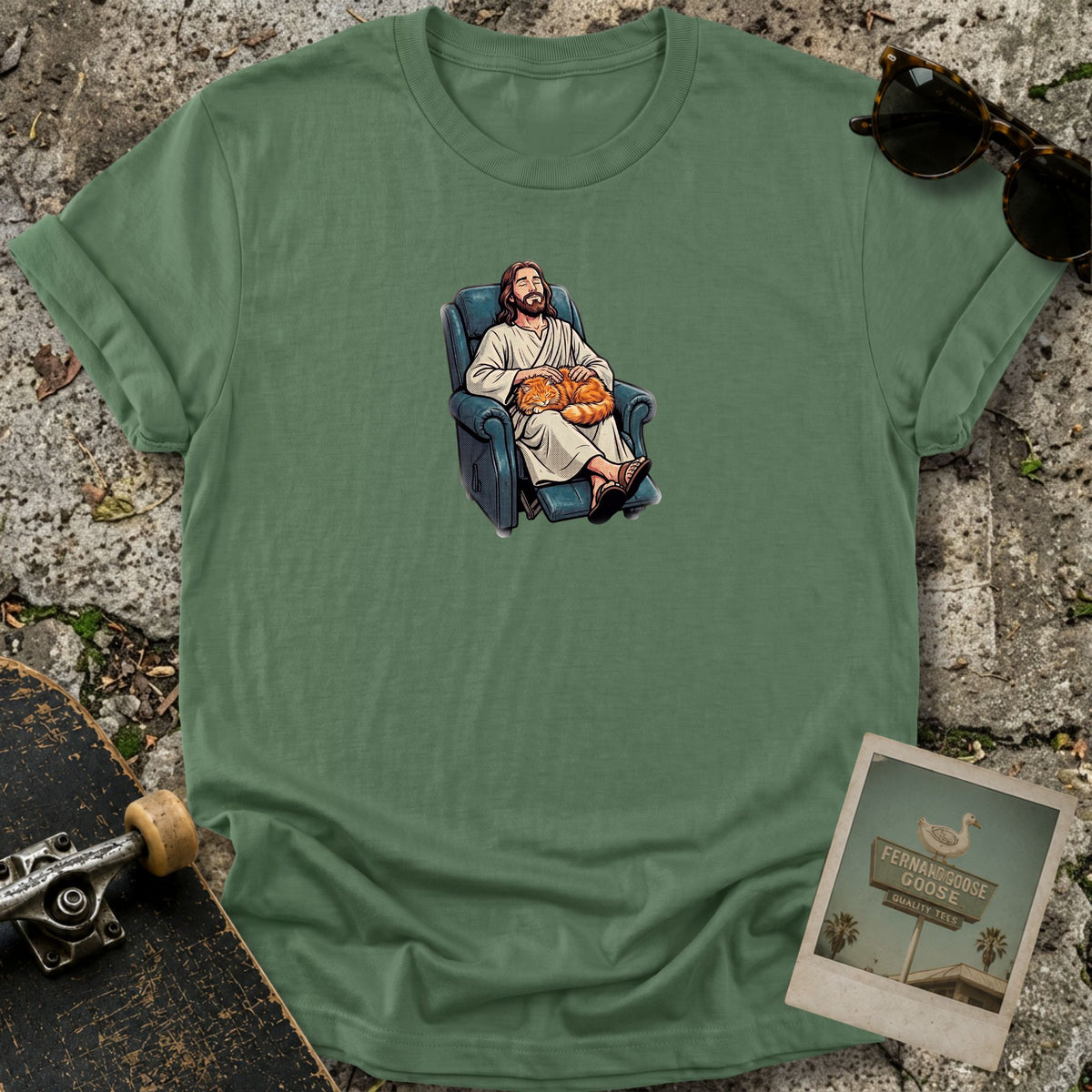 LazyBoy Cat T-Shirt