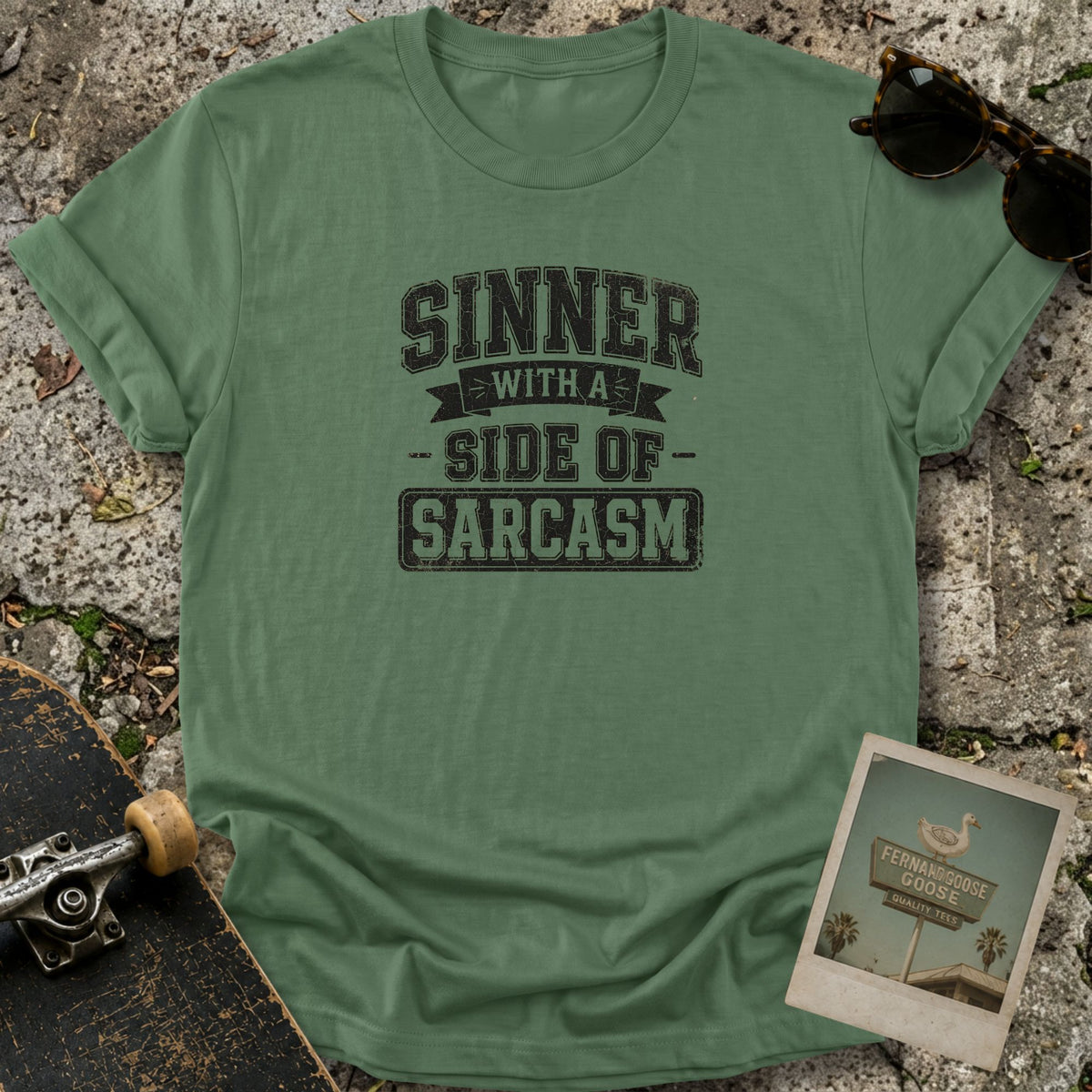 Sinner With T-Shirt