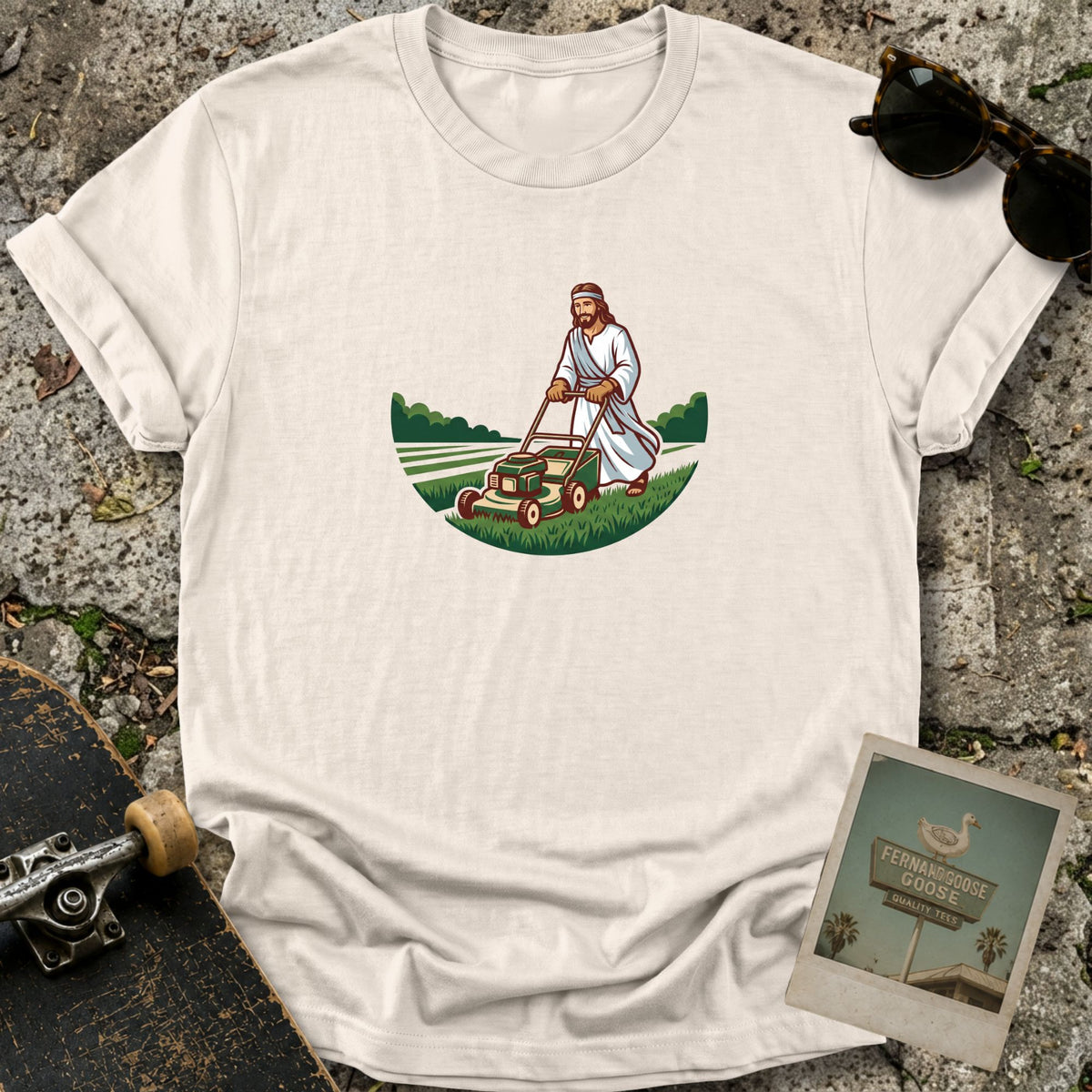 Lawn Mowing T-Shirt