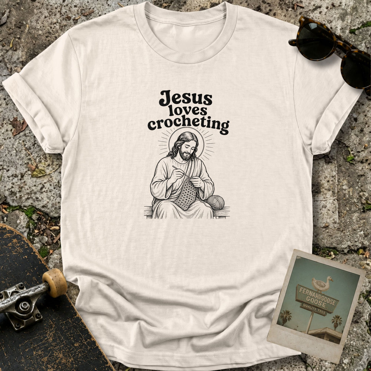 Loves Crocheting T-Shirt