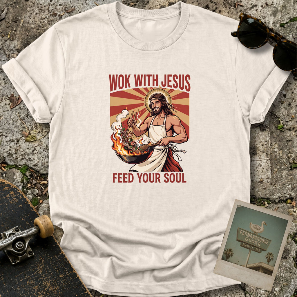 Wok with  Jesus T-Shirt