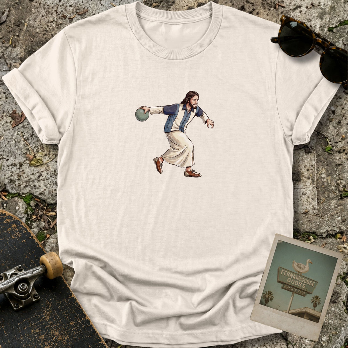 Bowling Jesus T-Shirt