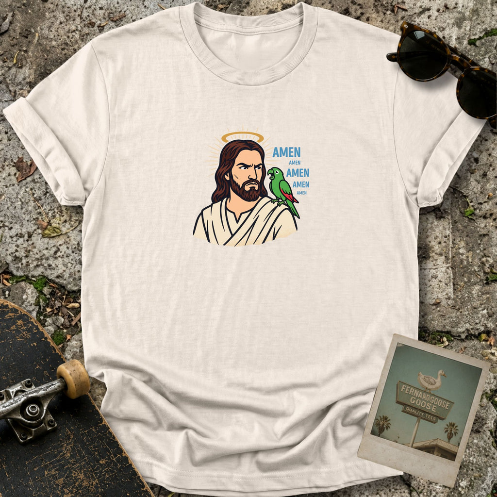 Amen Parrot T-Shirt