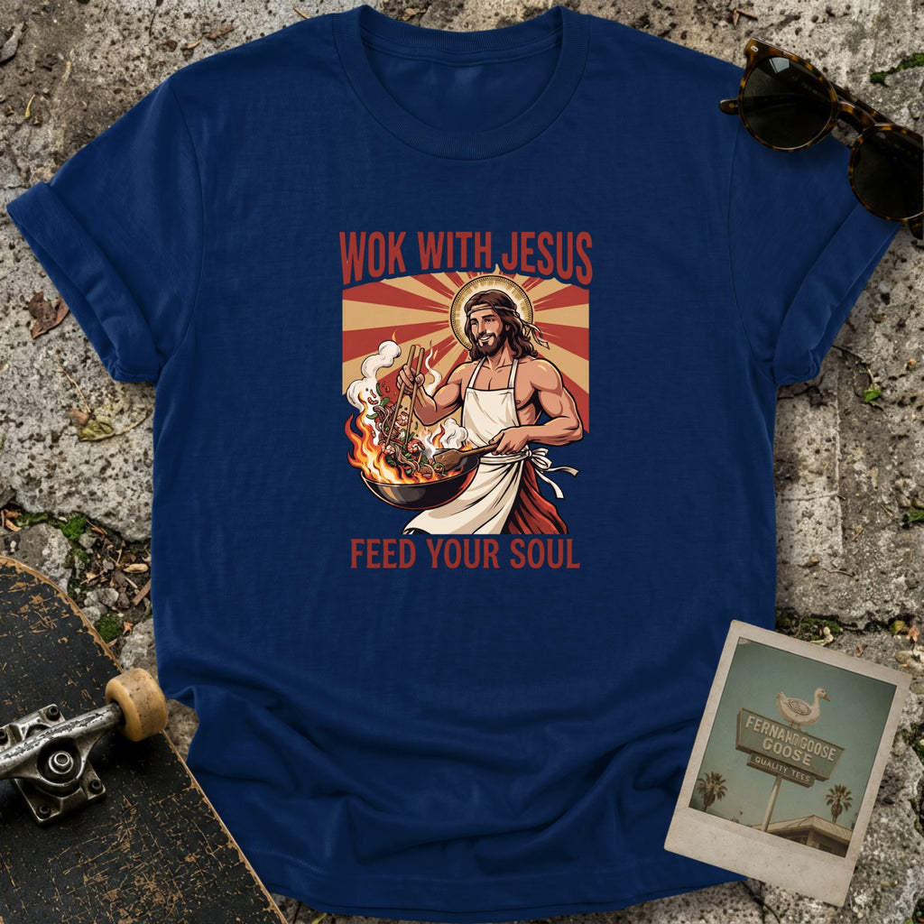 Wok with  Jesus T-Shirt