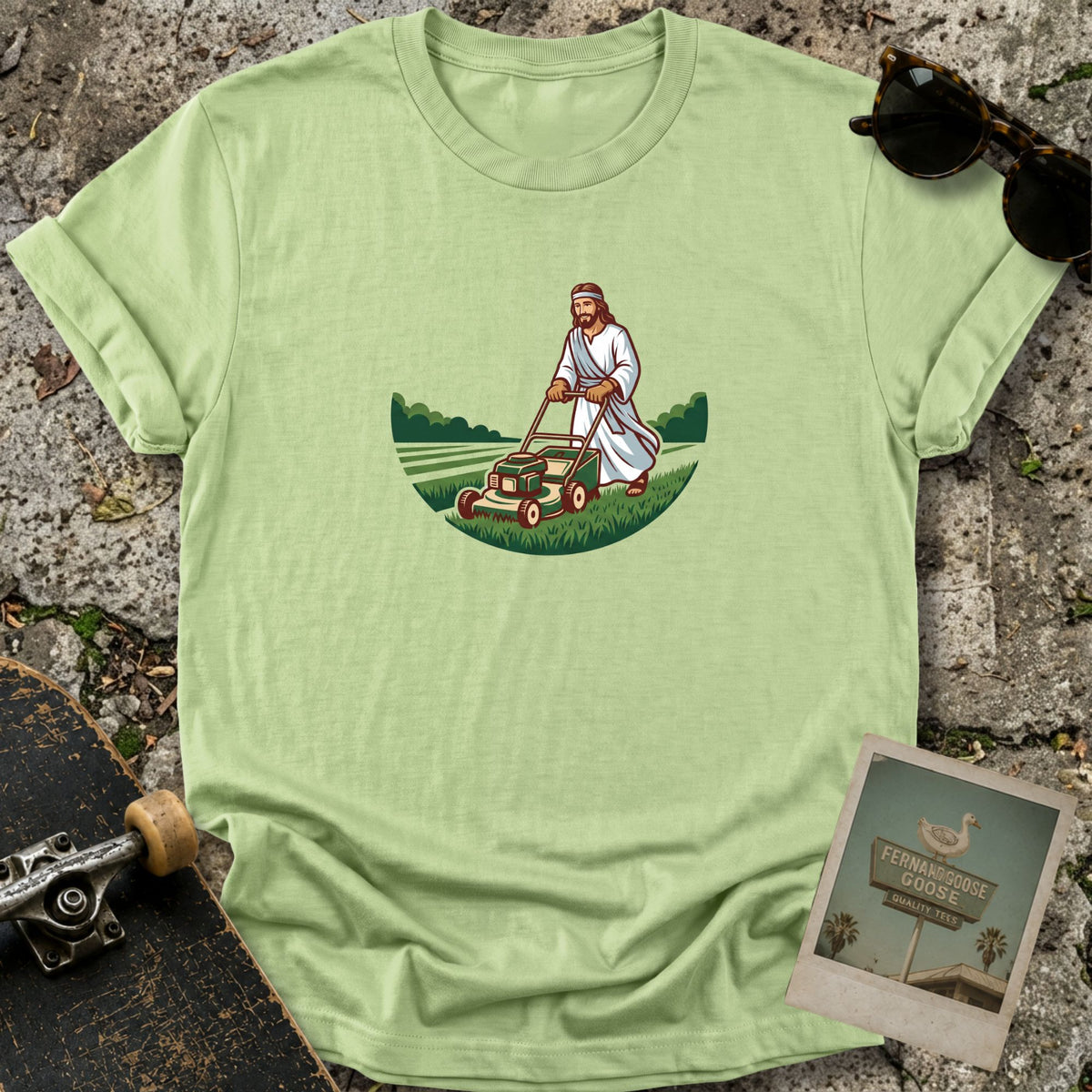 Lawn Mowing T-Shirt