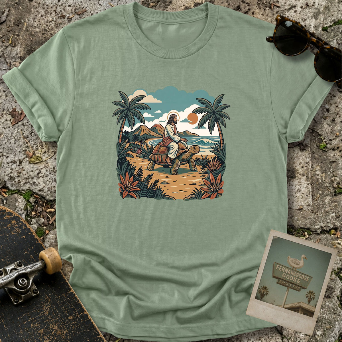 Galapagos Jesus T-Shirt