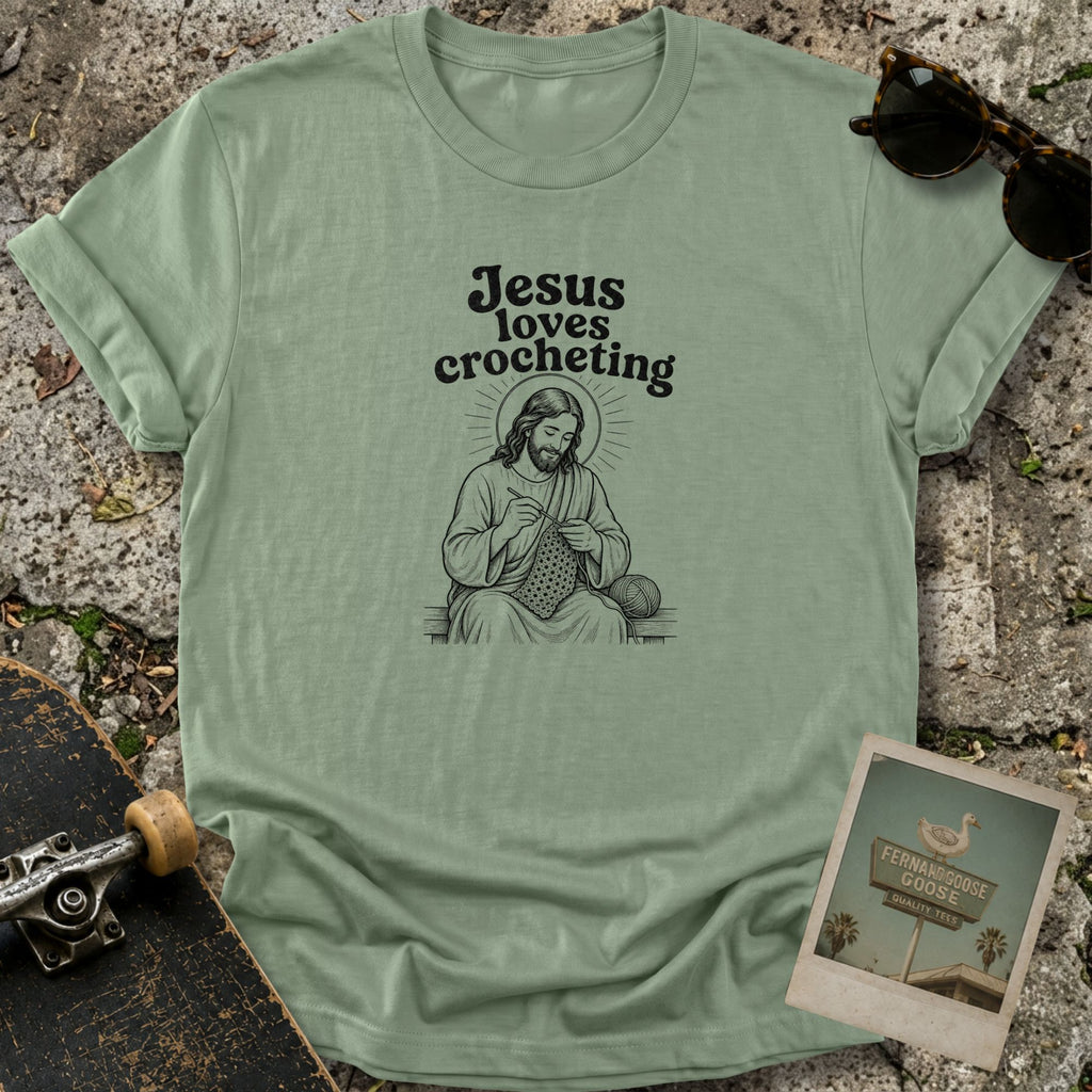 Loves Crocheting T-Shirt
