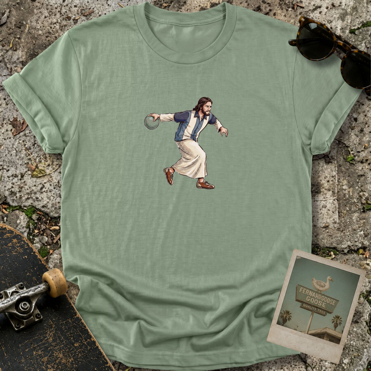 Bowling Jesus T-Shirt