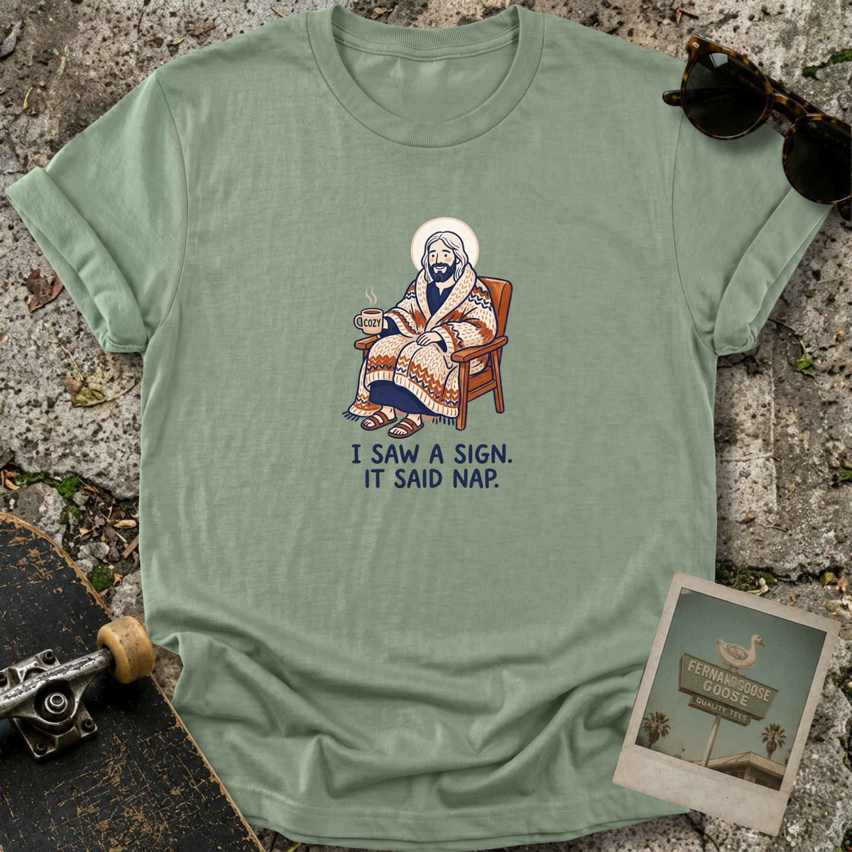 Saw A Sign T-Shirt