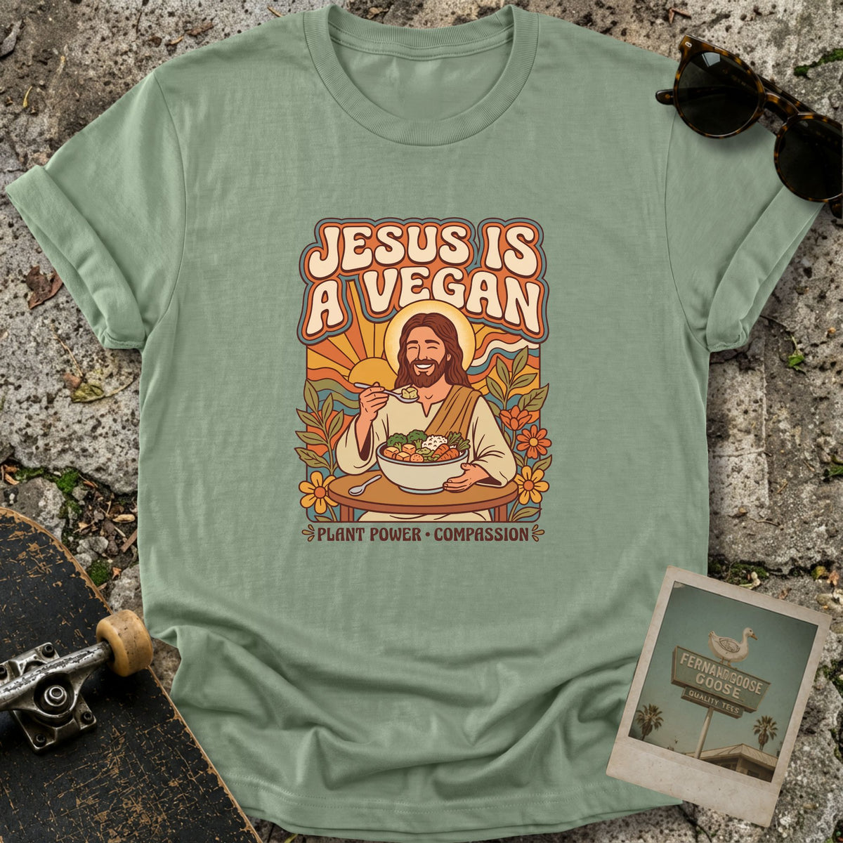 Jesus is a Vegan T-Shirt