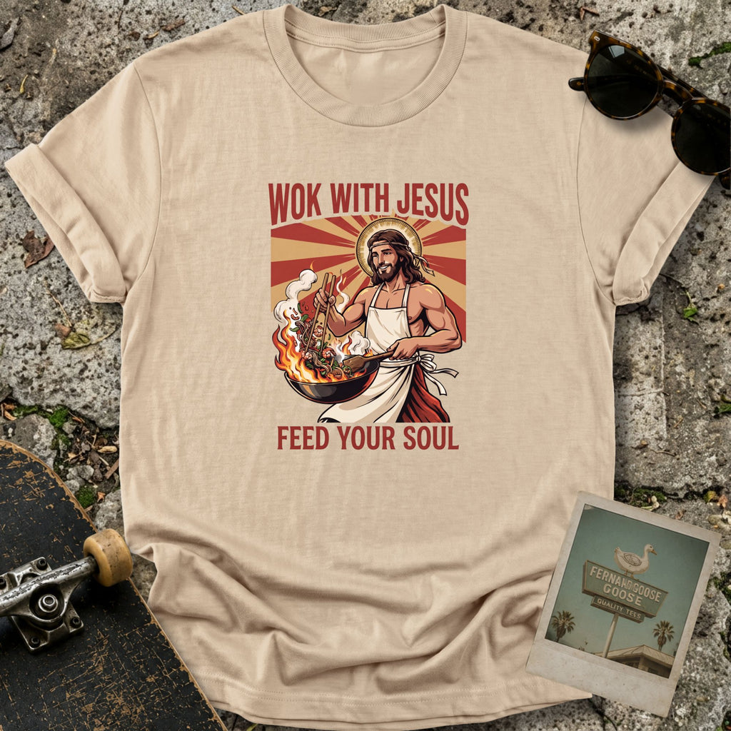 Wok with  Jesus T-Shirt