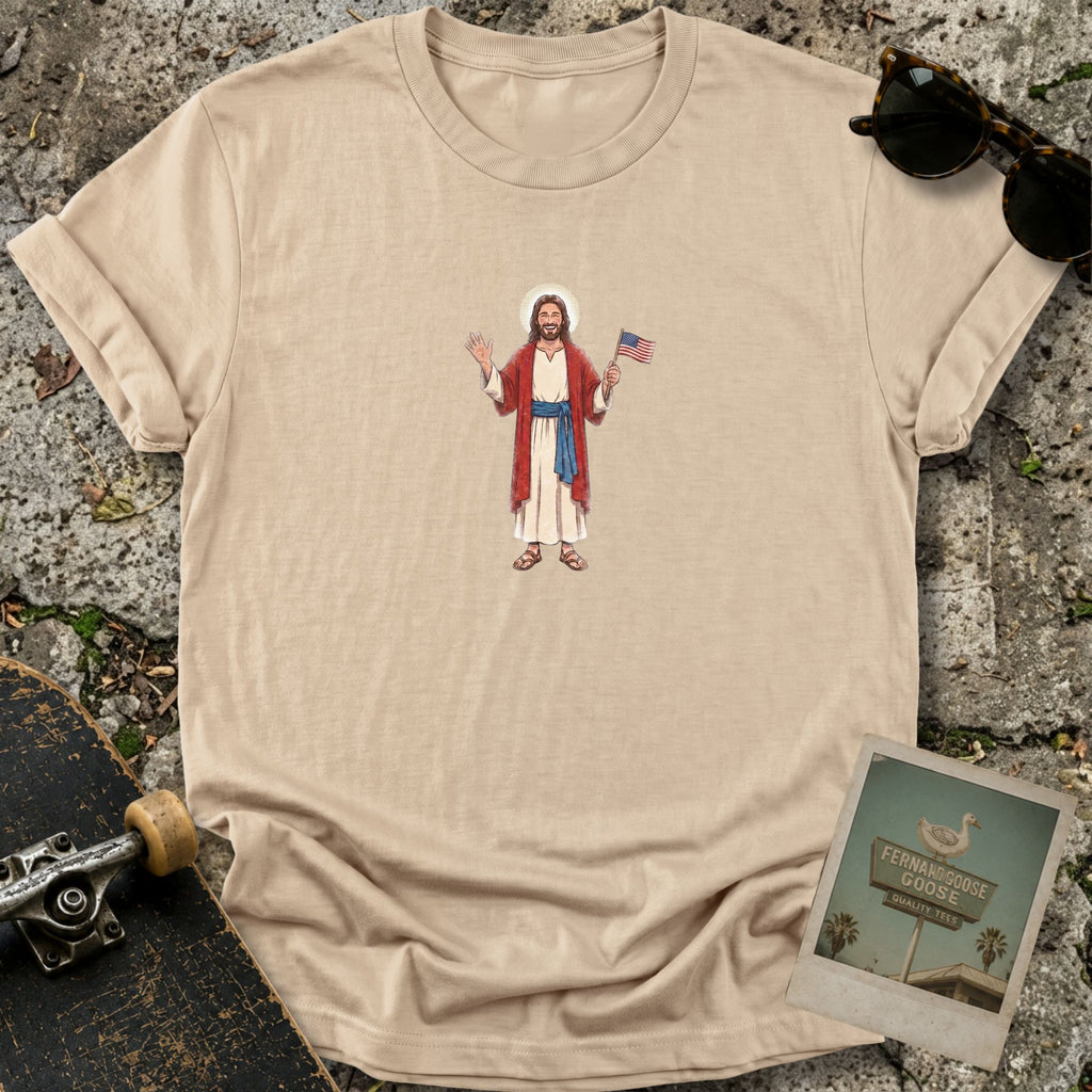 Patriotic Jesus T-Shirt
