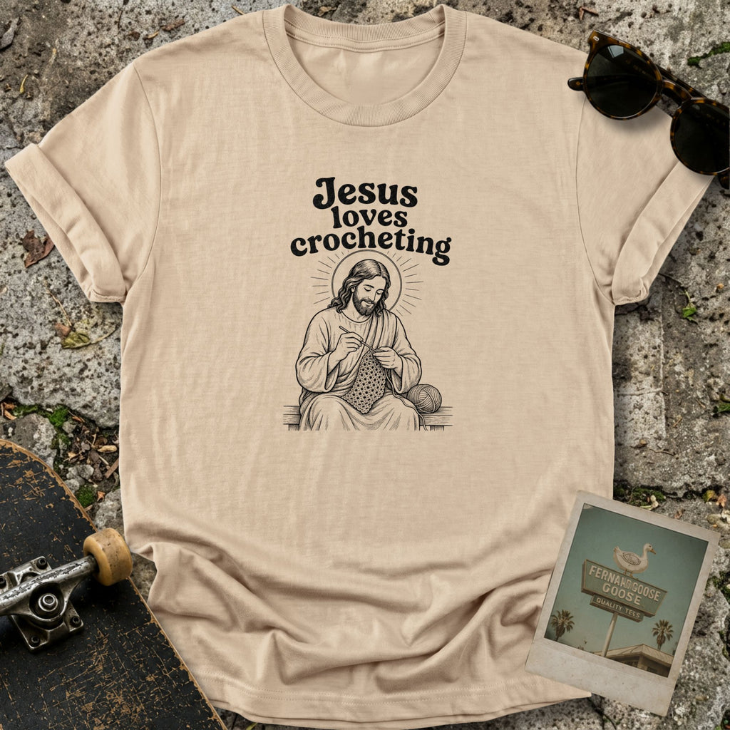 Loves Crocheting T-Shirt