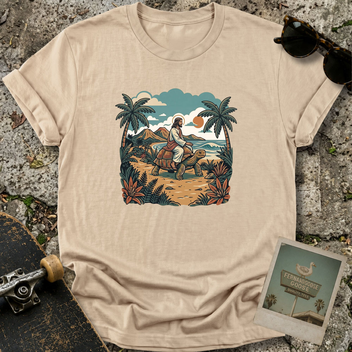 Galapagos Jesus T-Shirt