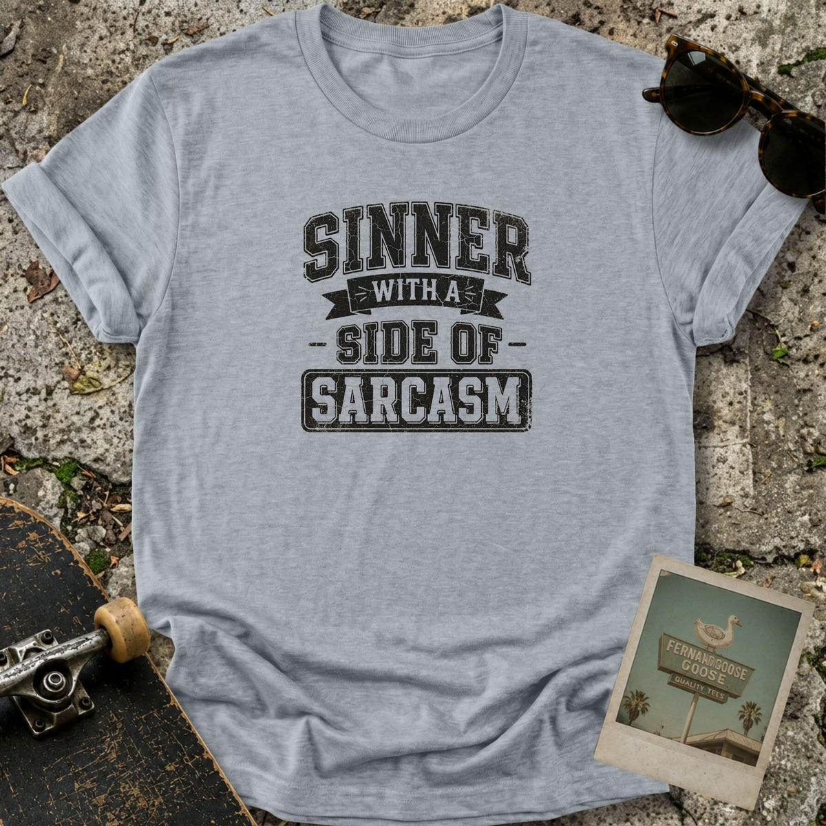 Sinner With T-Shirt