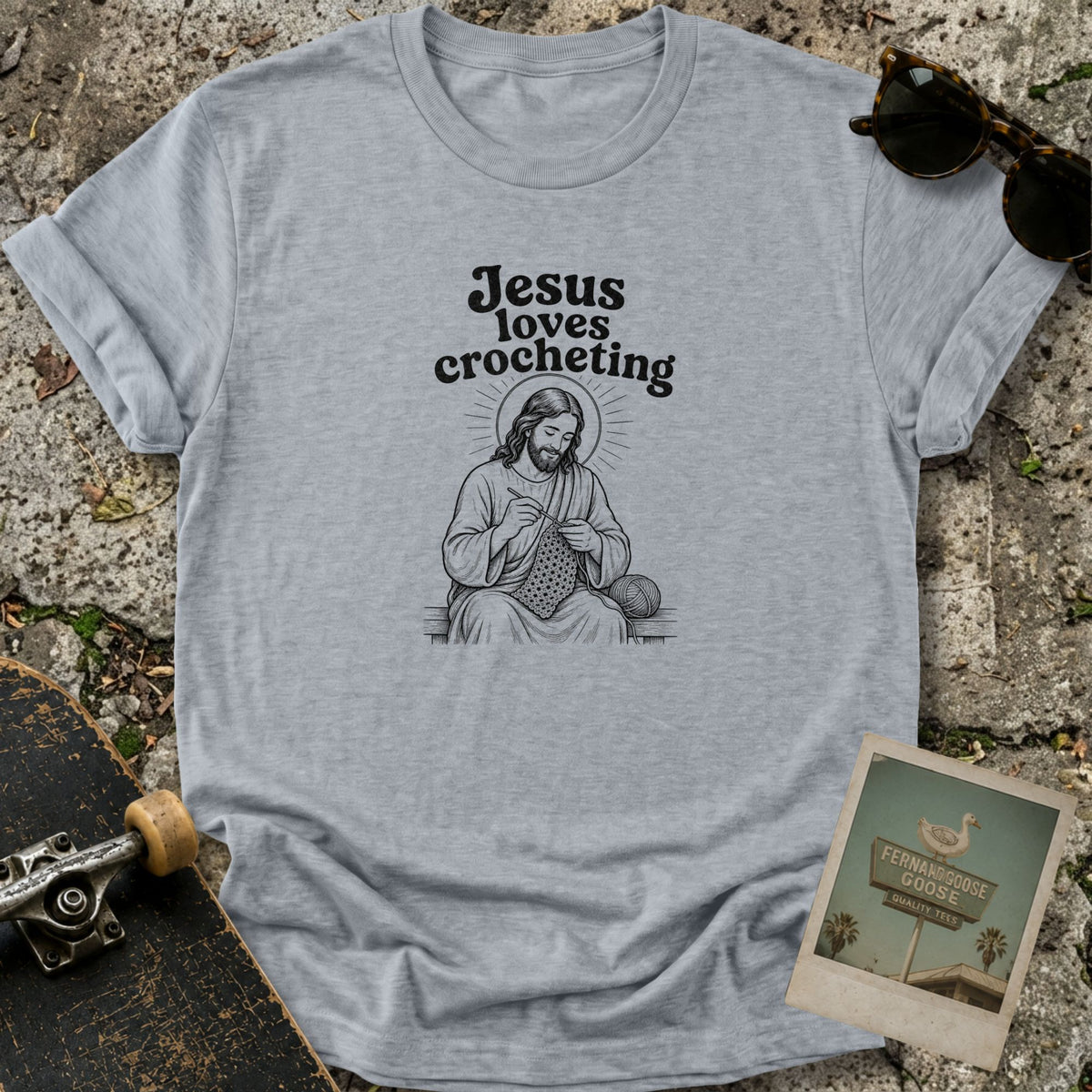 Loves Crocheting T-Shirt