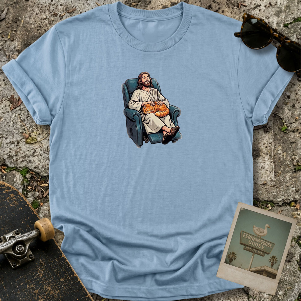 LazyBoy Cat T-Shirt