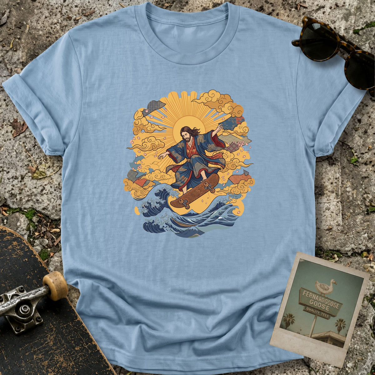 Ukiyo-e Jesus T-Shirt