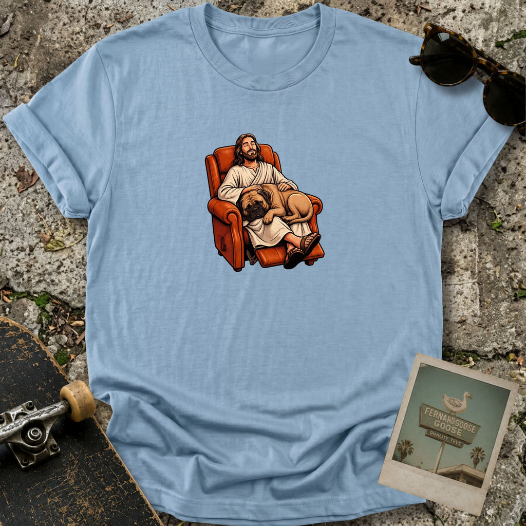Lazy Boy Dog T-Shirt