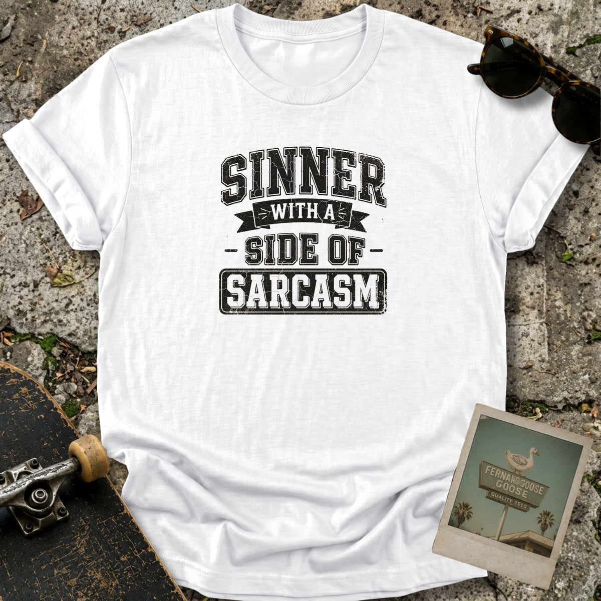 Sinner With T-Shirt