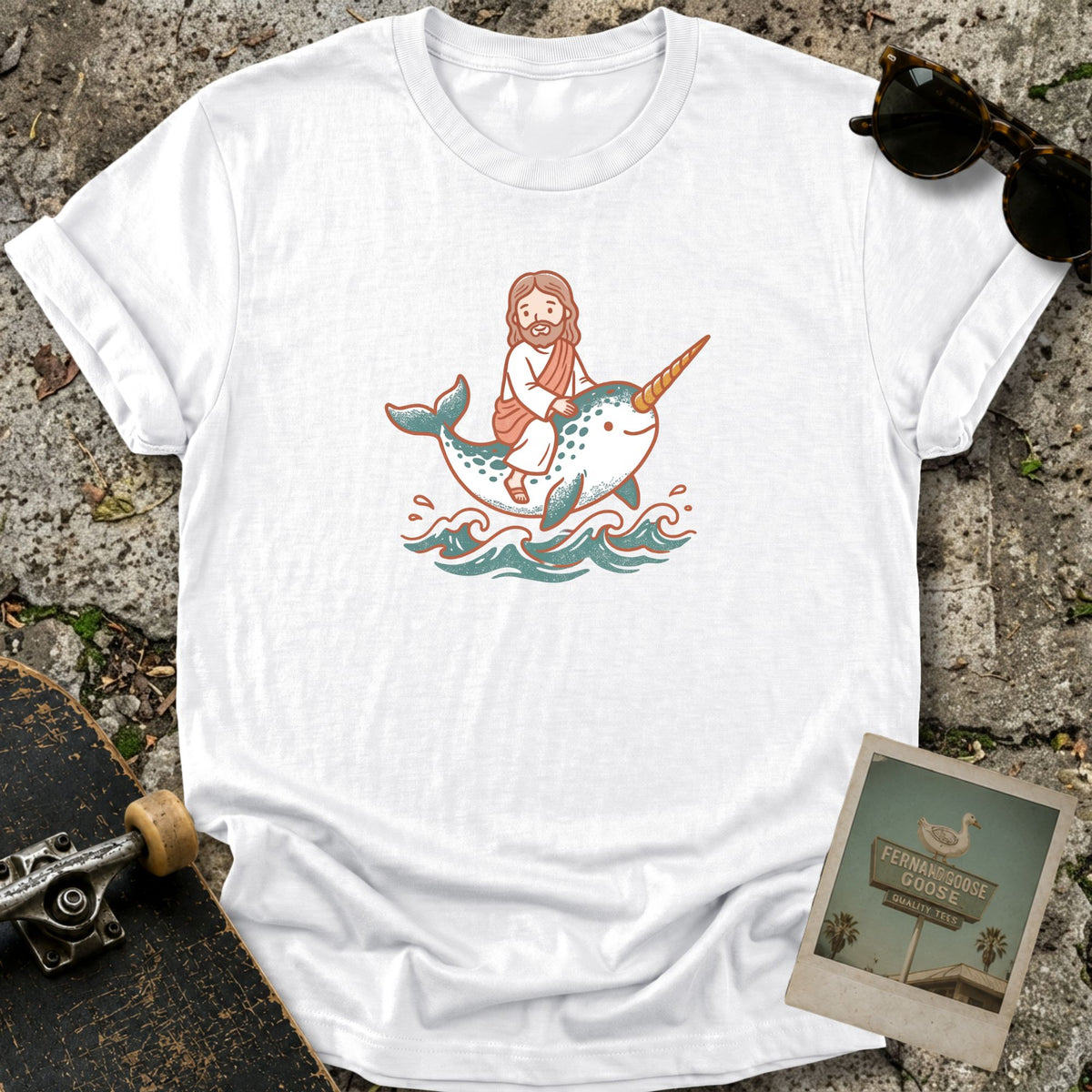 Narwhal Rider T-Shirt