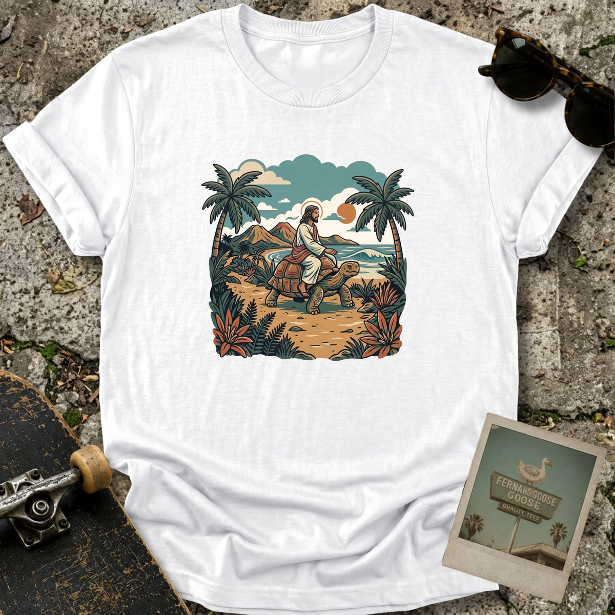 Galapagos Jesus T-Shirt