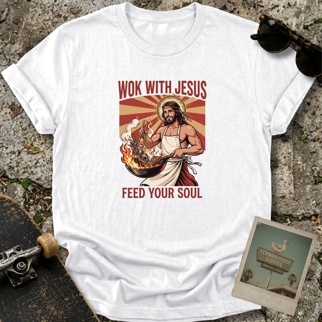 Wok with  Jesus T-Shirt