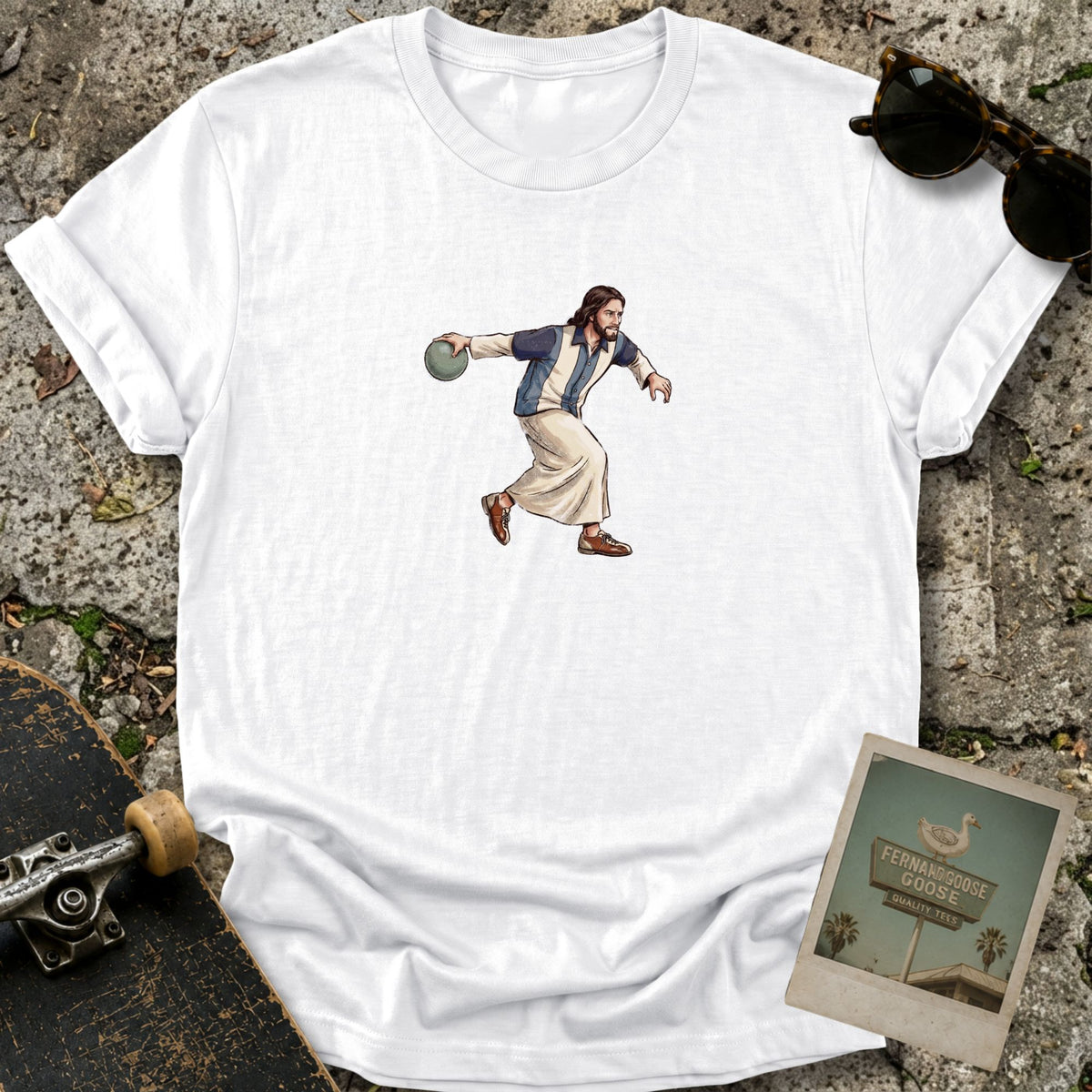 Bowling Jesus T-Shirt