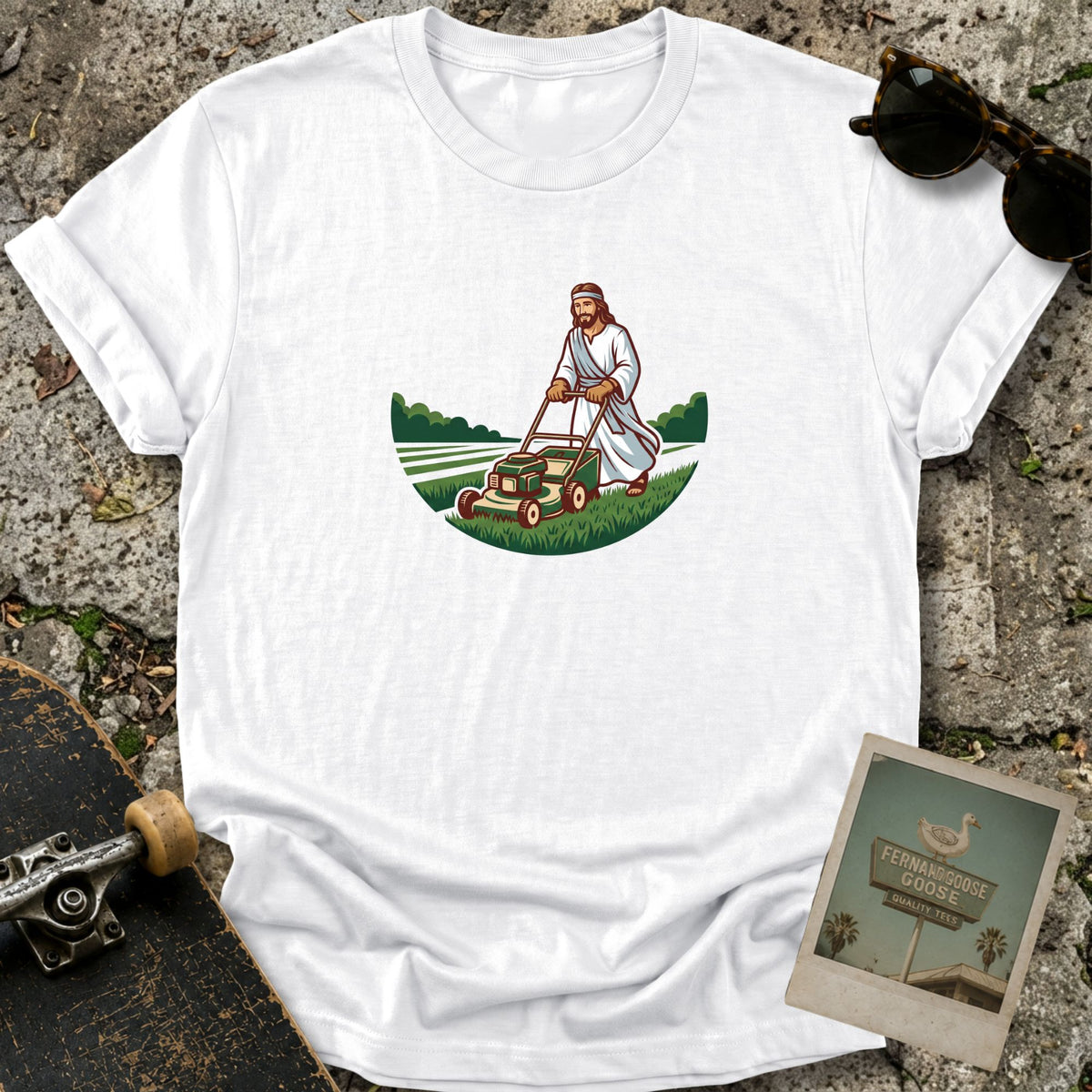 Lawn Mowing T-Shirt