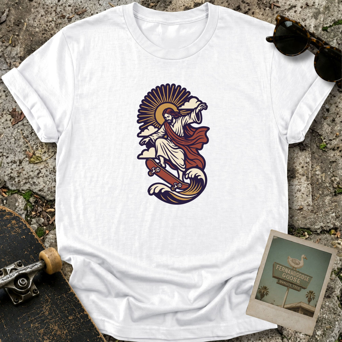 Skateboard Jesus T-Shirt