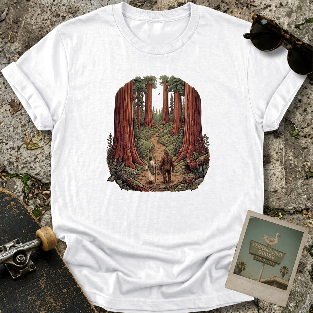 With Bigfoot T-Shirt