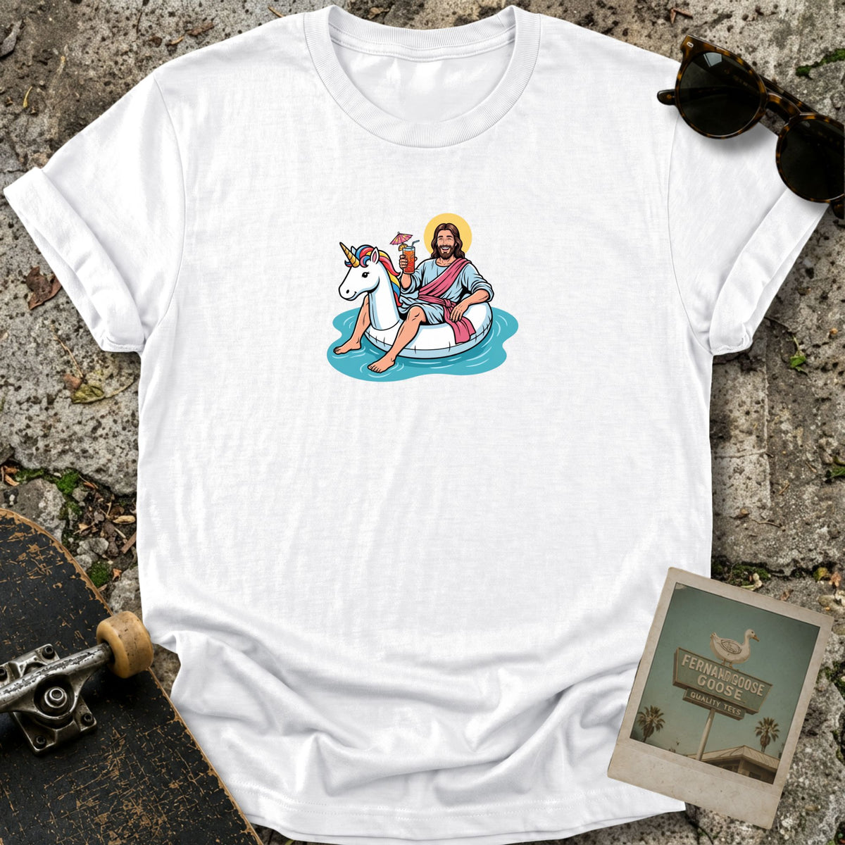 Chillin at Pool T-Shirt