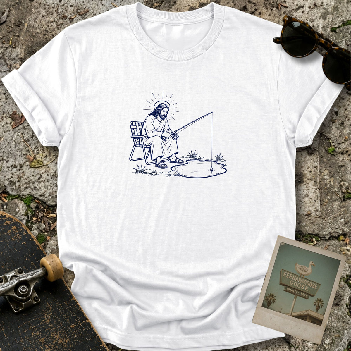 Puddle Fishing T-Shirt